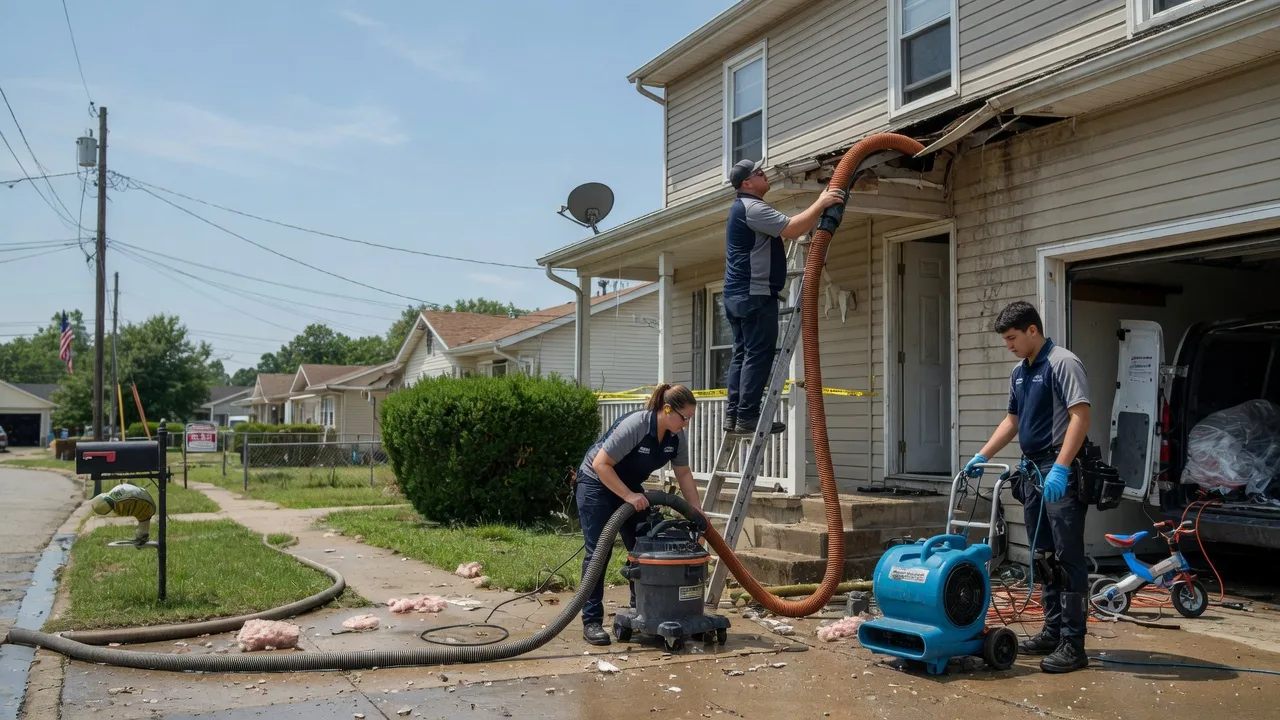 Water Damage Restoration in Ursa, IL near me